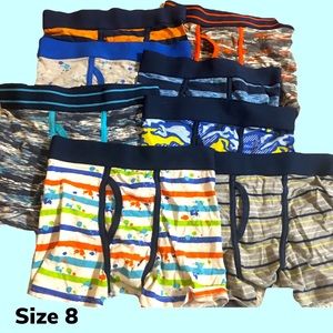 Boys 8 Underwear Bundle